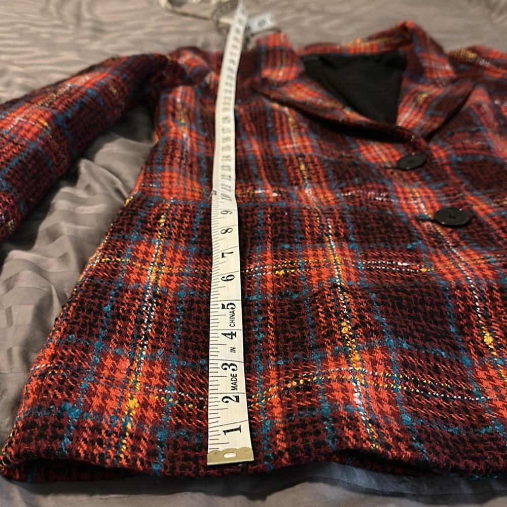 Halogen Wool Blend Button Down Jacket Blazer S - image 8